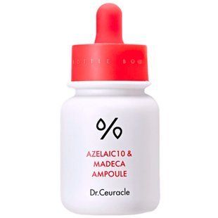 Сироватка з азелаїновою кислотою 10% та мадекасосидом Dr.Ceuracle Azelaic 10 & Madeca Ampoule, 30 мл Купити в офіційному магазині Україні