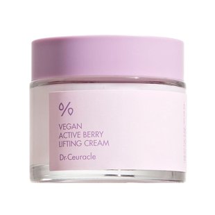 Ліфтинг крем-гель з ресвератролом та екстрактом журавлини Dr.Ceuracle Vegan Active Berry Lifting Cream, 75 г Купити в офіційному магазині Україні