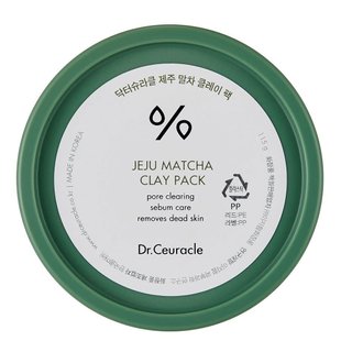 Очищуюча глиняна маска з чаєм Матча Dr.Ceuracle Jeju Matcha Clay Pack, 115 г Купити в офіційному магазині Україні