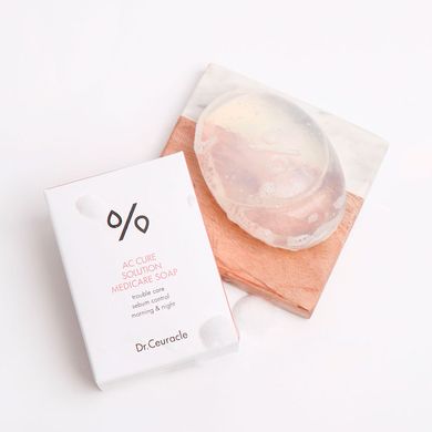 Мило для очищення шкіри, схильної до висипань Dr.Ceuracle AC Cure Solution Medicare Soap , 93.5 г Купити в офіційному магазині Україні
