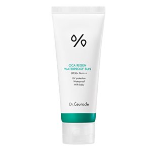 Водостійкий сонцезахисний крем з центелою азіатською Dr.Ceuracle Cica Regen Waterproof Sun SPF50+ PA++++, 100 мл Купити в офіційному магазині Україні