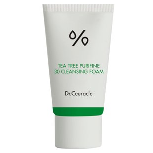 Гель-пінка для вмивання з екстрактом чайного дерева Dr.Ceuracle Tea Tree Purifine 30 Cleansing Foam, 10 мл Купити в офіційному магазині Україні