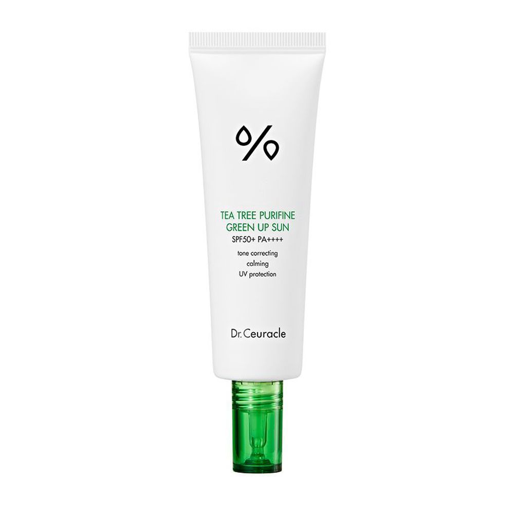 Dr.Ceuracle Tea Tree Purifine Green Up Sun SPF 50+ PA++++, 50 мл